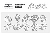Desserts Icon Pack, a Duotone Icon by erifqizeicon (Thumbnail 1 of 3)