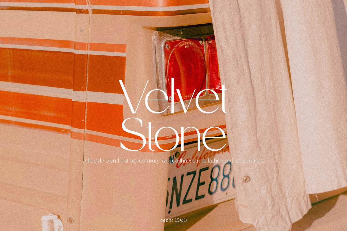 Stone&Orange - Elegant & Modern Sans, a Sans Serif Font by Mikhail Kitsune (Photo 3 of 11)