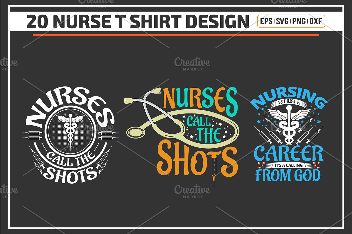Nurse typographic quotes Bundle, a Graphic by Uniquesvg99 (Photo 3 of 8)