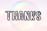 Glowing Bubbles | Script Font, a Script Font by Scratchones (Thumbnail 8 of 8)