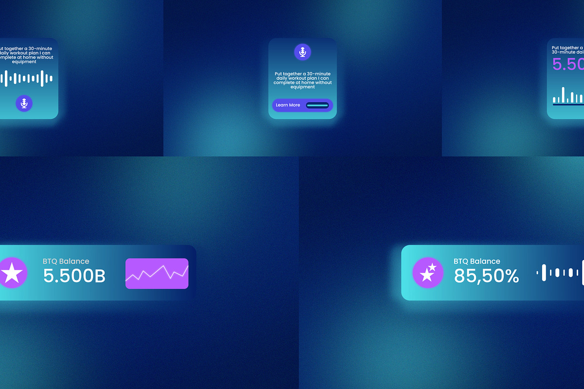 SaaS Widgets After Effect, a Social Media Template by Loin Studio (Photo 1 of 2)
