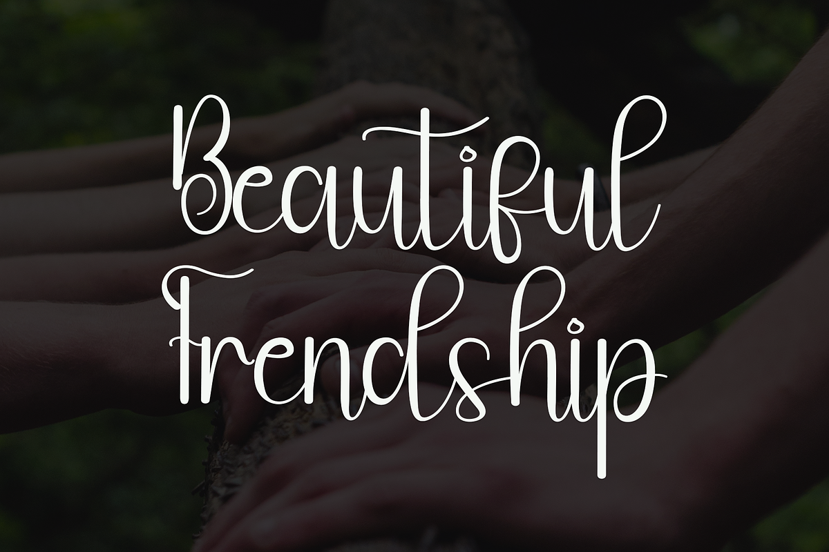 Better Together, a Handwritten Font by FreshTypeINK (Photo 6 of 8)