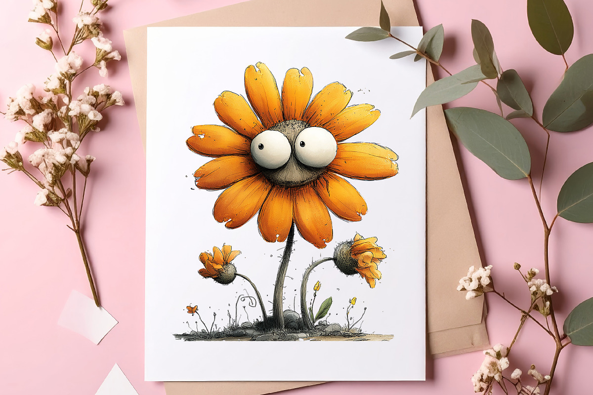 Sunflower Summer Clipart, an Illustration by SinaCreation (Photo 7 of 9)