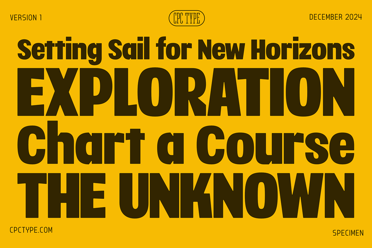Voyage CPC, a Sans Serif Font by Christopher P. Cacho (Photo 4 of 5)