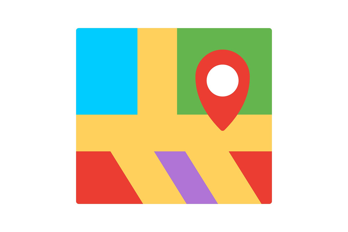 Gps Flat Icon, a Duotone Icon by Pexelpy (Photo 1 of 2)