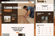 Flooring WordPress Theme, a WordPress Template by Nicdark Themes (Thumbnail 2 of 4)