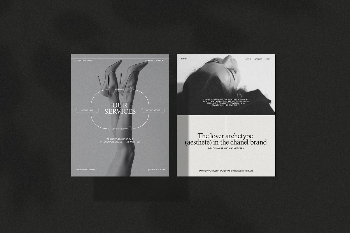 RIVA | Social Media Kit Post Bundle, a Social Media Template by Prapti Design (Photo 7 of 10)