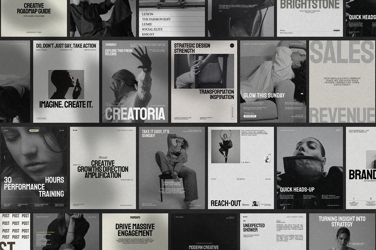 Brand Marketing Post Templates, a Social Media Template by Crafted Pixel (Photo 7 of 9)