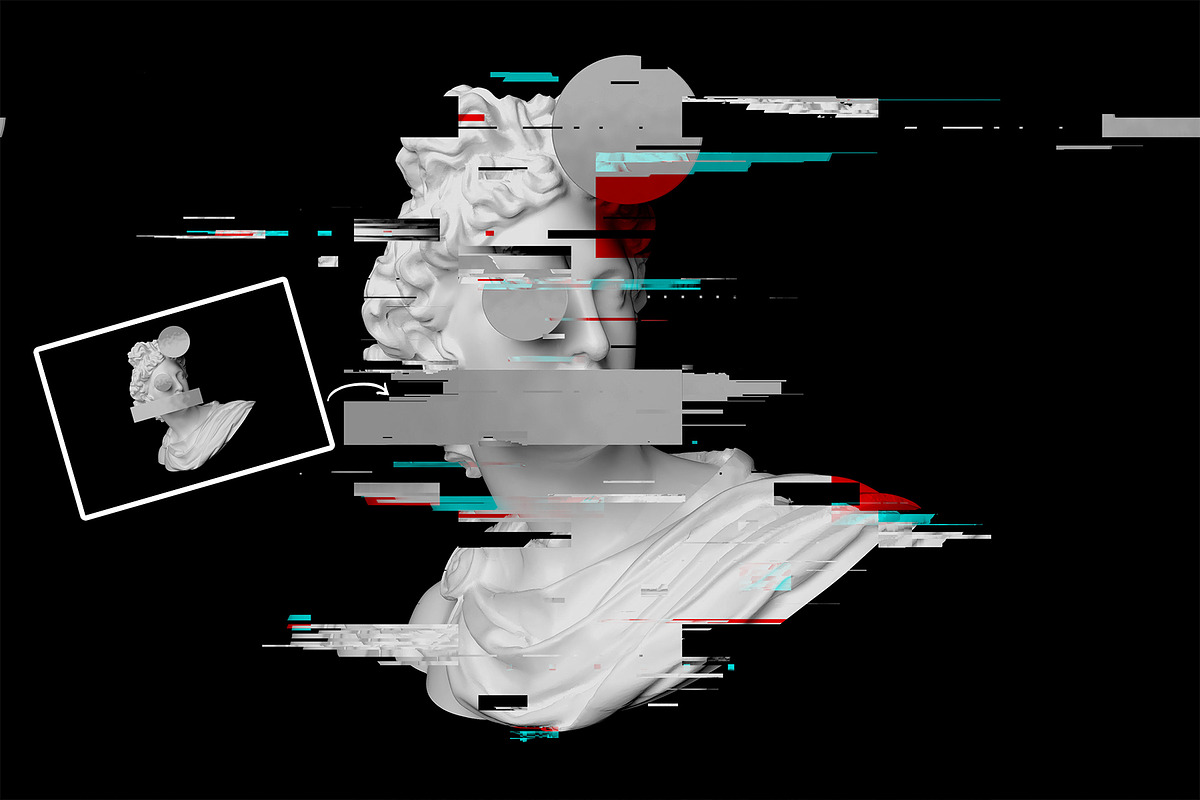 Glitch Photo Effect PSD Template, an Action Add-On by Shovajit (Photo 7 of 7)