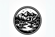 60 Eco Globe Landscape Silhouette, a Technology Illustration by Amazin_art (Thumbnail 26 of 49)