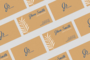 Tropical business card V2, a Business Card Template by EN86-21 (Thumbnail 3 of 3)