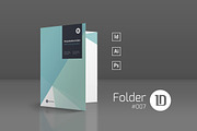 Presentation Folder Template 007, a Stationery Template by ID Vision Studio (Thumbnail 1 of 4)