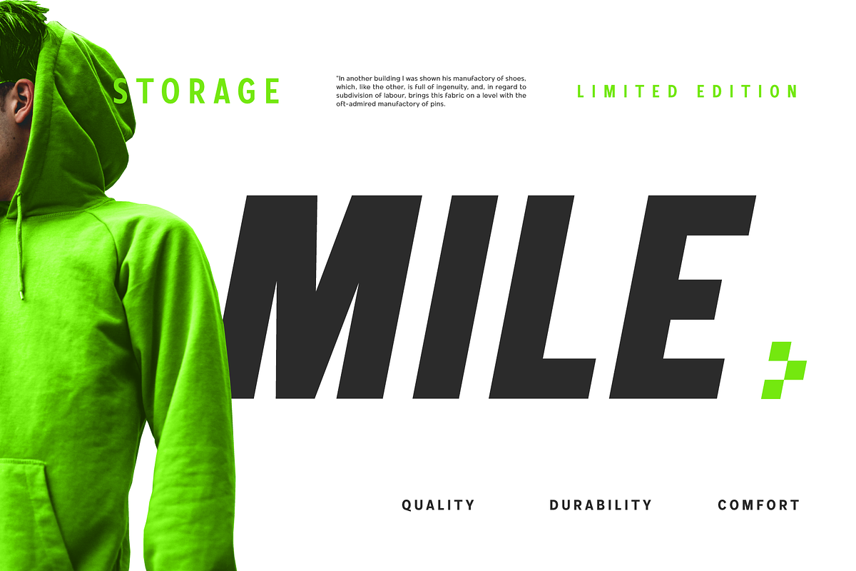 Mollen; 48 Geometric Font Family, a Sans Serif Font by Eko Bimantara (Photo 3 of 12)