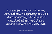Flabana - Bubble Handwritten Font, a Handwritten Font by Pikgura (Thumbnail 4 of 5)