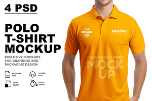 Polo Shirt Mockup