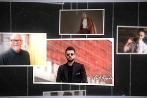 Hanging Photo Slideshow | mogrt, a Templates & Theme by Gatamotion