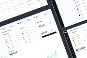 Quantboard Trading Dashboard UI Kit, an UI Kit Template by KL-Webmedia (Thumbnail 6 of 9)