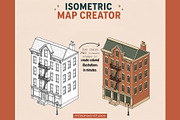 Isometric city creator illustration, an Object Illustration by PDknyStudio (Thumbnail 5 of 9)