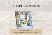 FLORAL JUNK JOURNAL NATURE, a Seasonal Illustration by Daring Digies (Thumbnail 7 of 11)