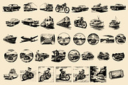 USA Retro Road Trip illustrations, an Object Illustration by Nocturnal Wolf (Thumbnail 10 of 19)
