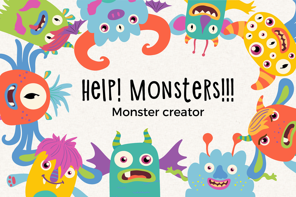 Help! Monsters!!!, an Animal Illustration by Lunoceros (Photo 1 of 4)