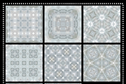 Soft Grey Abstract Paint Patterns, a Pattern Graphic by Gen Aumonier (Thumbnail 3 of 7)