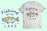 Badge Logo Fishing Club, a Sport Illustration by kalehstudio (Thumbnail 3 of 3)