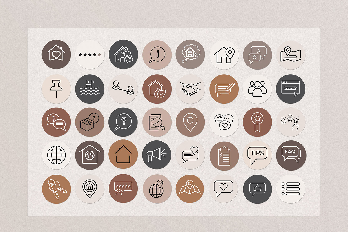 Airbnb Vacation Branding Template, a Branding & Logo Template by Emmart Studio (Photo 9 of 10)