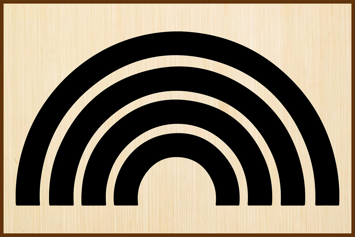 25 Boho Rainbow Arch SVG Bundle, a Decorative Illustration by Artivon (Photo 2 of 4)