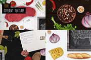 Food on table scene Mock Up, a Product Mockup by Leschinger.cz (Thumbnail 1 of 5)