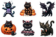Funny Halloween Black Cat Sublimatio, an Illustration by DreamArtGraphic (Thumbnail 3 of 4)