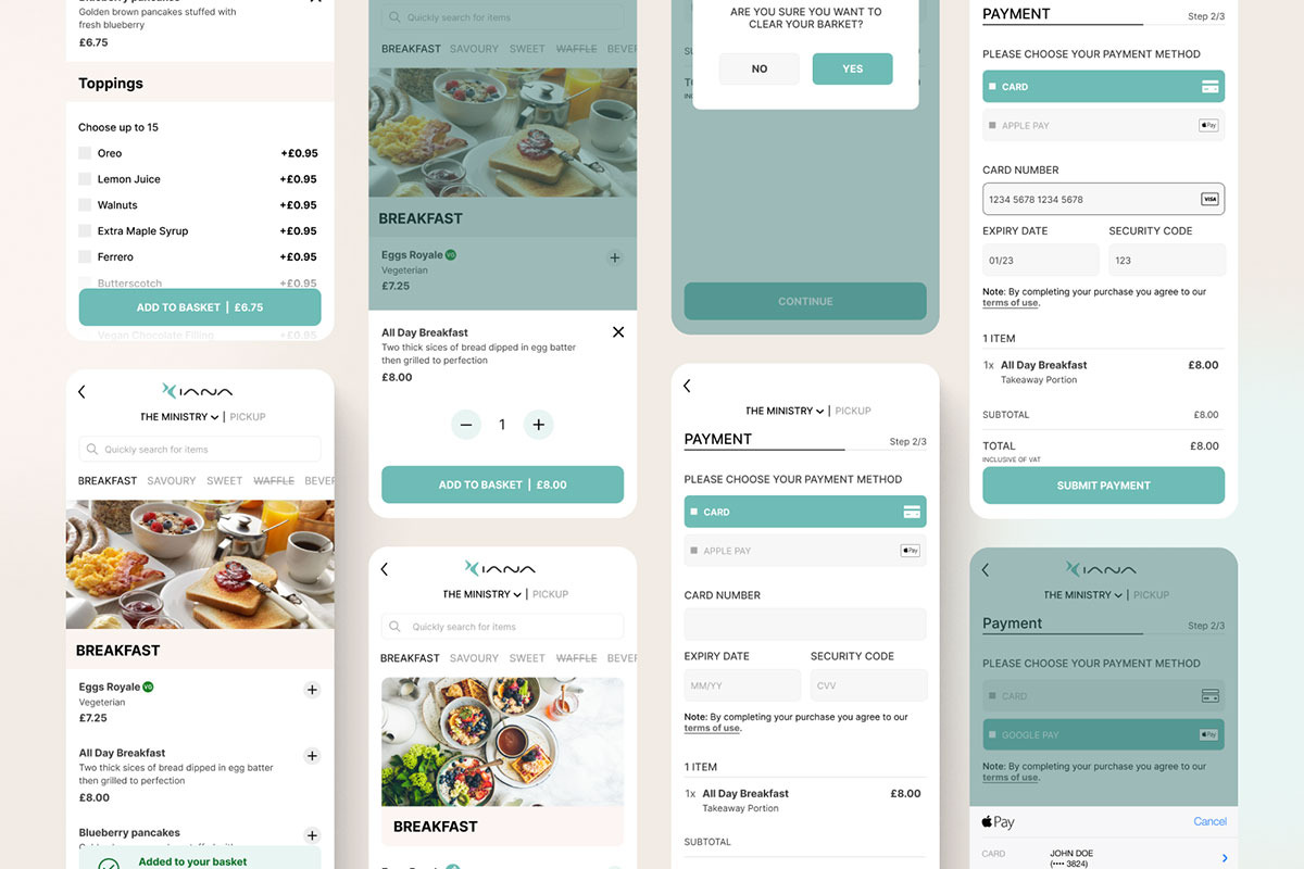 Iana – Online Restaurant Reservation, a Templates & Theme by AndyLegenki (Photo 3 of 4)