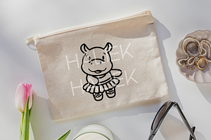 Hippo Procreate Stamp Brush Set