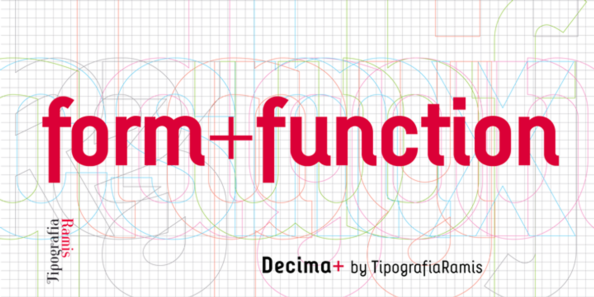 Decima+, a Sans Serif Font by TipografiaRamis (Photo 1 of 2)