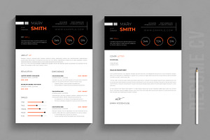 Modern Resume CV, a Resume Template by MightyDesign