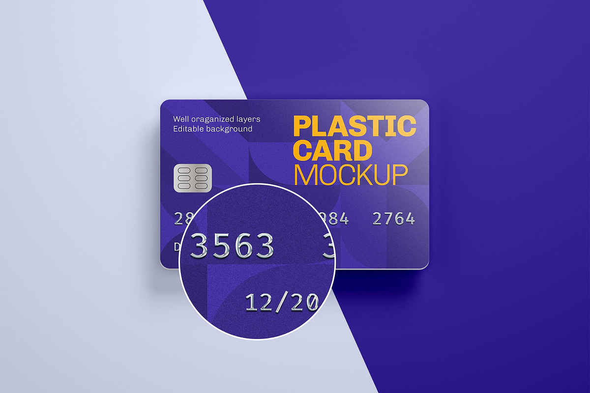 Plastic Card Mockup | Credit Card, a Print Template by Deeplab (Photo 4 of 26)