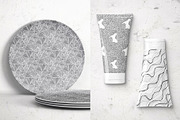30 abstract black and white patterns, a Pattern Graphic by pineart (Thumbnail 6 of 7)