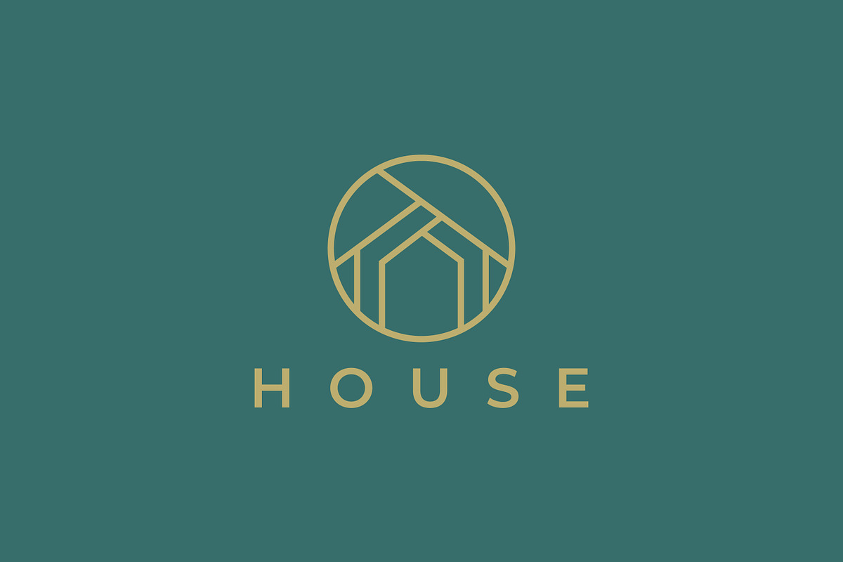 House Logo Real Estate Modern, a Branding & Logo Template by Signatoro (Photo 1 of 2)
