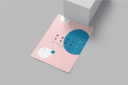 Luxury Post Card Mockup, an Advertising Mockup by megostudi0 (Thumbnail 3 of 6)