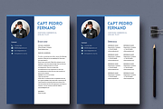 Airline Pilot Resume Template canva, a Resume Template by Climbwithelevator (Thumbnail 4 of 7)