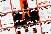 Portfolio Template - Figma, a Branding & Logo Template by Templeste (Thumbnail 2 of 6)