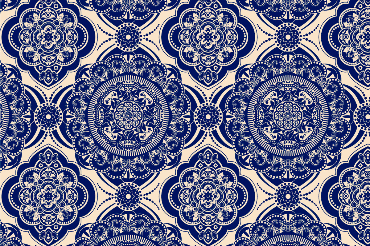 Ornamental seamless pattern, a Pattern Graphic by Sunny_Lion