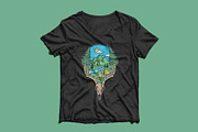 Bones and nature illustration, an Animal Illustration by gunaonedesign (Thumbnail 5 of 5)