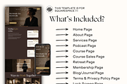 Squarespace Spiritual Shadow Coach, a Squarespace Template by Divinely Guided Studio (Thumbnail 5 of 7)
