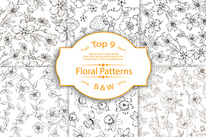 50% OFF! Best Black & White Patterns