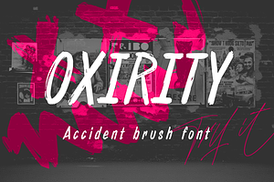 OXIRITY - Font