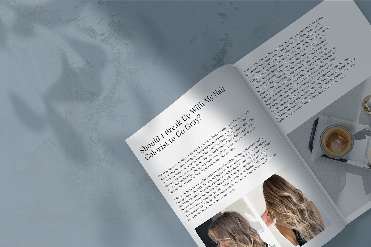 Magazine Mockup, a Books & Magazine Mockup by Digital Breath templates (Photo 3 of 7)