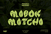 MABOK MATCHA, a Blackletter Font by MUNIK STUDIO 3D (Thumbnail 1 of 6)