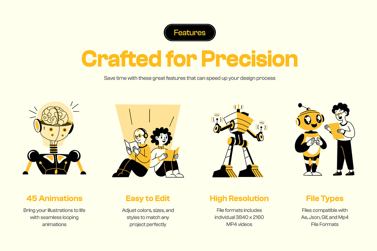 Animated Artificial Intelligence, a Solid Icon by Vectors Market (Photo 2 of 5)