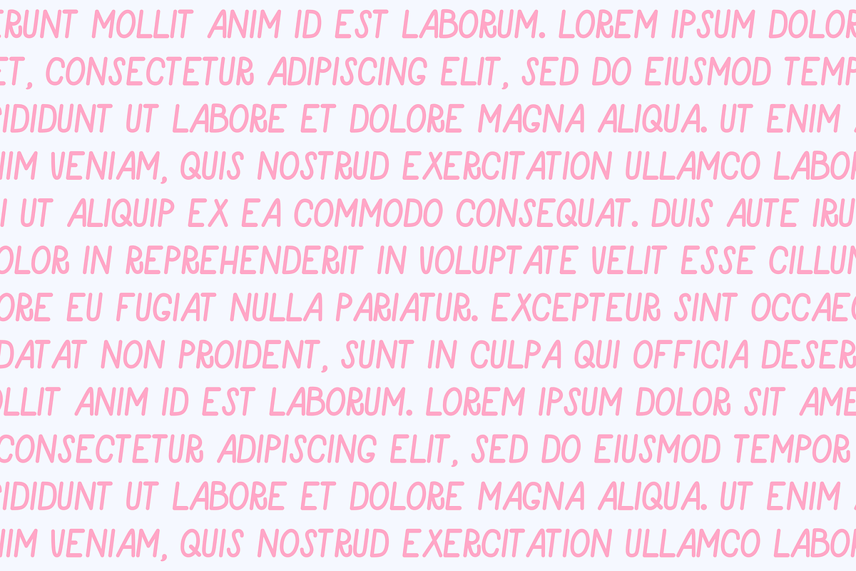 Koko Brush Font – Handwritten Sans, a Handwritten Font by Dottie Digitals (Photo 2 of 3)